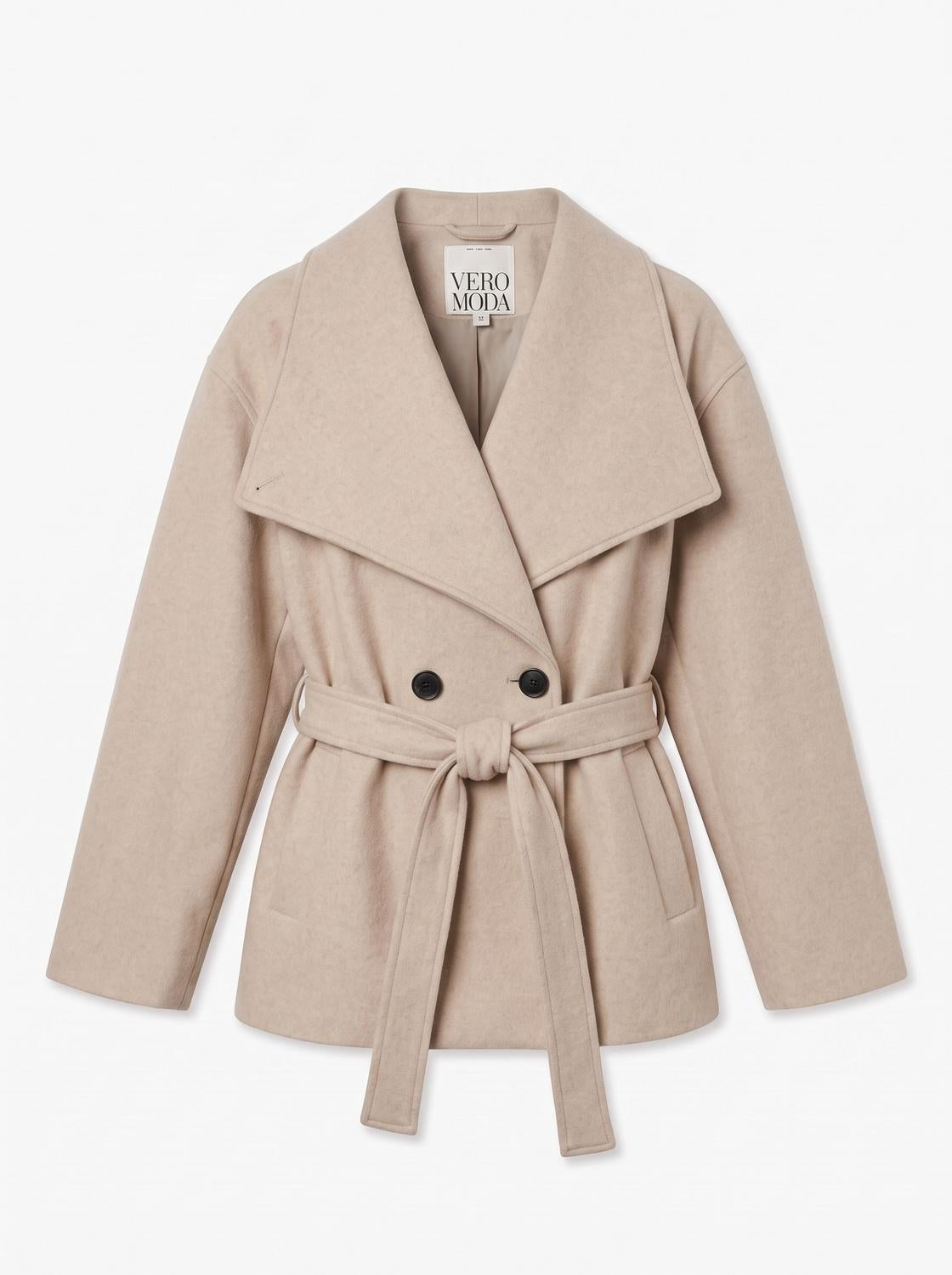 VMVINCESELMIA Jacket - Oatmeal